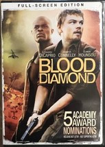 Blood Diamond (DVD, 2007, Full Frame) Leonardo DiCaprio - £11.13 GBP