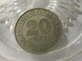 (FC-1120) 1950 Malaya ( Malaysia): 20 Cents - $2.75