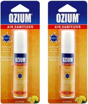 Ozium Air Sanitizer 0.8 oz Spray, Outdoor Essence (2 Packs, Citrus Scent) - £19.33 GBP