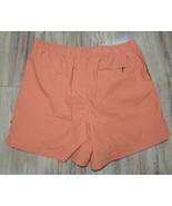 Caribbean Roundtree &amp; Yorke Size Small Coral New Men&#39;s Swim Trunks Shorts - £46.60 GBP