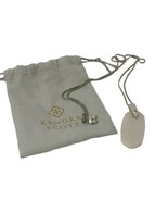 Kendra Scott Inez Mother-Of-Pearl Pendant Silvertone Necklace - $33.33 CAD