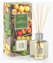 Home Worx By Slatkin &amp; Co Fall Farmstand Reed Stick Diffuser 4 Oz New - £14.14 GBP