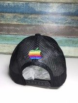 Apple Computers The Mac Logo Rare Embroidered snapback trucker hat mens ... - $99.99