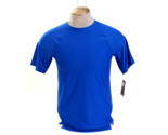 Layer 8 Blue Quick Dry Short Sleeve Athletic Shirt Moisture Wicking Men&#39;... - $39.59
