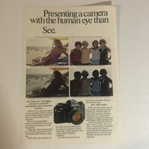 Nikon FA Camera Print Ad Advertisement Vintage Pa2 - £5.44 GBP