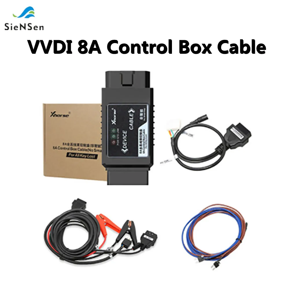 X VVDI KEY TOOL MAX + 8A Control Box Cable + Mini OBD Progmer Chip Gener... - $486.40