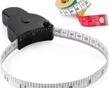 Tape Measure Body Measuring Tape 60inch Lock Pin &amp; Push Button Retract - £9.63 GBP
