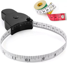 Tape Measure Body Measuring Tape 60inch Lock Pin &amp; Push Button Retract - £9.33 GBP