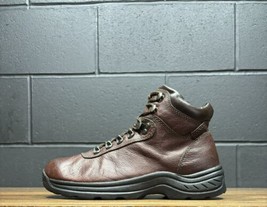 Beaver Creek Brown Leather Mountain Hiking Boots Men’s Sz 8 - £31.44 GBP