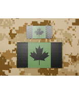Canadian IR Green Flag Mini &amp; Standard Patch Set JTF-2 CSOR CANSOFCOM In... - $424.47 MXN