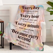 Christian Gifts For Women, Religious Gifts For Women Bible Blanket With - $32.99