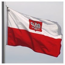 Poland State Flag &amp; Civil Ensign 3ft x 5ft Nylon Flag by WILDFLAGS - £6.98 GBP