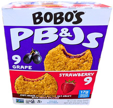 Bobo's PB&amp;J Oat Snacks Variety Pack 18 Count EXP 03/2026 - $22.28
