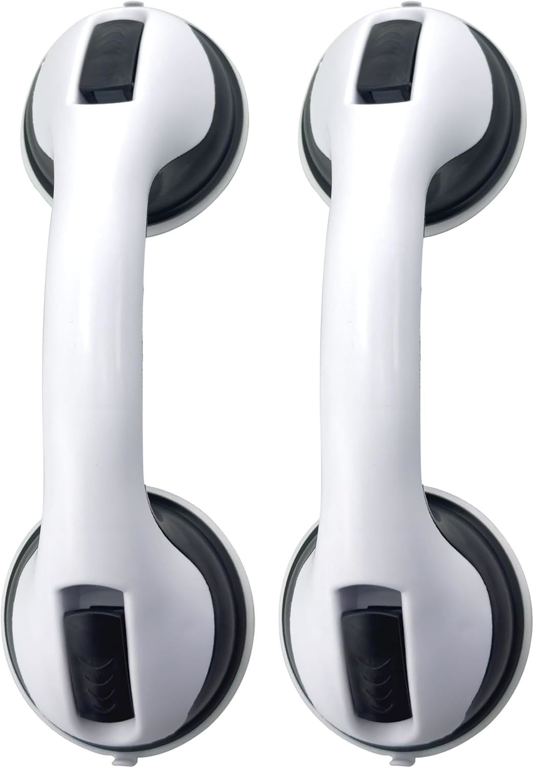 2-Pack 12-Inch Shower Grab Bars - Powerful Suction Cups For Sturdy Support, - $31.93
