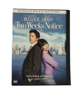 Two Weeks Notice (DVD, 2003, Widescreen) Sandra Bullock Hugh Grant - £4.18 GBP