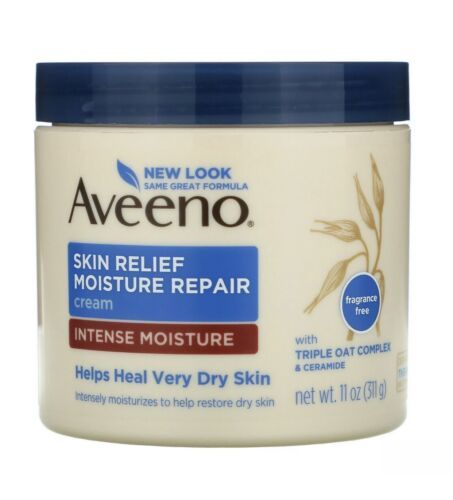 Aveeno Skin Relief Intense Moisture Repair Triple Oat & Ceramide 11oz New Sealed - $39.95