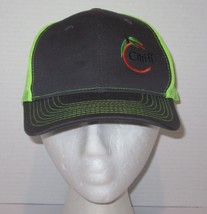 Citri-Fi Gray Neon Green CAP HAT Adjustable Snapback - $14.80