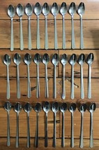 Set Lot 29 Choice Iced Tea Spoons Stainless Steel Commercial Resturant F... - £14.82 GBP