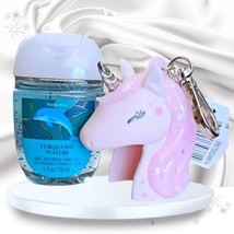 BATH &amp; BODY WORKS SPARKLY UNICORN POCKET  BAC HOLDER AND SANITIZER   - $387.08 MXN