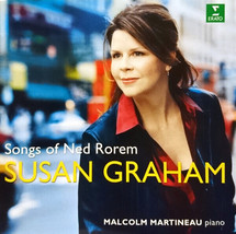 Ned Rorem ; Susan Graham (2), Malcolm Martineau - Songs of Ned Rorem (CD, Album) - £3.68 GBP