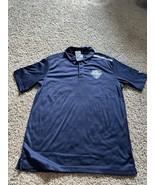 Men’s St. Louis Blues Fanatics Rink 2020 All Star Game Polo Shirt Navy L... - $39.99