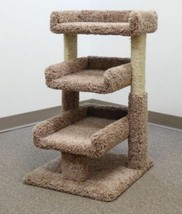 TRIPLE CAT PERCH-33&quot; TALL - *FREE SHIPPING IN THE UNITED STATES* - £102.68 GBP