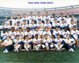 1986 NEW YORK METS 8X10 TEAM PHOTO BASEBALL PICTURE NY WORLD CHAMPS COLO... - £3.88 GBP