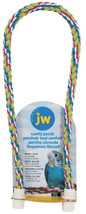JW Pet Flexible Multi-Color Comfy Rope Perch 32&quot; Long for Birds Small - 1 count  - £16.83 GBP
