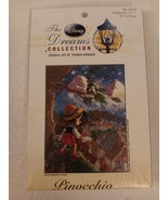 The Disney Dreams Collection Art by Thomas Kinkade Pinocchio Cross Stitc... - £40.05 GBP