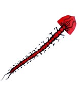 275Inch Huge Centipede Monster Kite 7M Dragon Kite With Long Tail Outdoo... - £45.86 GBP