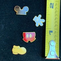 Disney Collectible Pins - Mickey Mouse Body Parts - 4 Pin Set from 2000 - $18.80