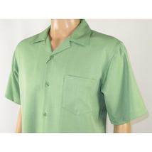 Men MONTIQUE 2pc Walking Leisure Suit Matching Set Short Sleeves 696 Apple Green image 6
