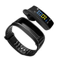 Multifunctional intelligent digital sports watch with Bluetooth headset unisex - £29.17 GBP