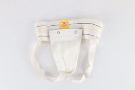 Vtg 70s Flarico Distressed Jock Strap Athletic Supporter White Small USA... - $49.45