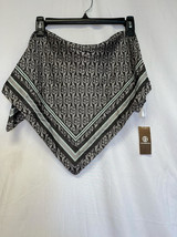 MSRP $19 Giani Bernini Grey And Teal Square Scarf Size OSFA - $7.41