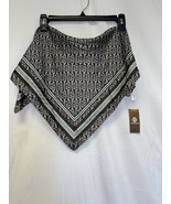 MSRP $19 Giani Bernini Grey And Teal Square Scarf Size OSFA - $10.13 CAD