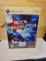 Microsoft Xbox 360 Rock Revolution Video Game Tested Works Great  - £8.89 GBP