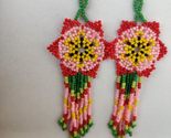 Ion glass earring  ethnic jhumka dangle pink earrings for women  indian jewelry  2 thumb155 crop