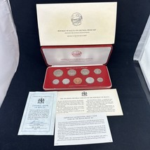 1976 Proof Decimal Coinage of the Republic of Malta 9 Coin Set - £25.98 GBP