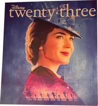 Disney D23 Twenty Three Winter 2018 Mary Poppins &amp; Wreck-It Ralph Cover Magazine - £7.85 GBP