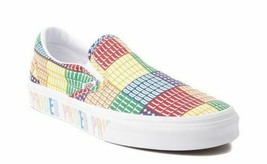 Vans Classic Slip On Pride Multi Color Men&#39;s Skate Shoes 10.5 11 11.5 13 - £34.31 GBP