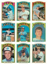 1972 Topps Vintage Baseball U-Pick #109-#293 EX - £0.74 GBP