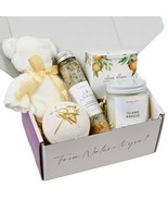 Natural Amor Handmade Spa Gift Set Relaxing 5 pcs Gift Box for Women Inc... - £57.46 GBP