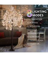 LED Lights Cherry Blossom Tree Artificial, Lighted Tree for Party Festiv... - $99.99