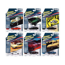 &quot;Muscle Cars USA&quot; 2022 Set A of 6 pieces Release 1 1/64 Diecast Model Cars by... - £52.74 GBP