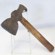 Antique Axe Hatchet with Nail Puller Claw Hammer RARE Old Tool - $38.21