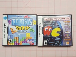 Namco Museum DS - Nintendo DS - 2007 - Complete &amp; Tetris Party Deluxe Co... - $26.47