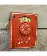 Vintage 1969 Fisher Price Music Box Pocket Radio Do Re Mi 759 - $17.25 CAD