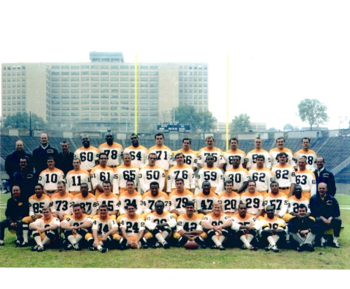 1968 PITTSBURGH STEELERS 8X10 TEAM PHOTO NFL FOOTBALL PICTURE - £3.87 GBP