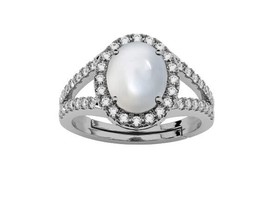 6.25 Ratti 5.50 Carat Certified White Fire Opal Gemstone Silver Adjustable Ring - £19.16 GBP